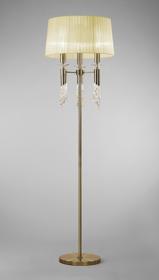 M3889/CS  Tiffany AB Crystal 175cm Floor Lamp 3+3 Light